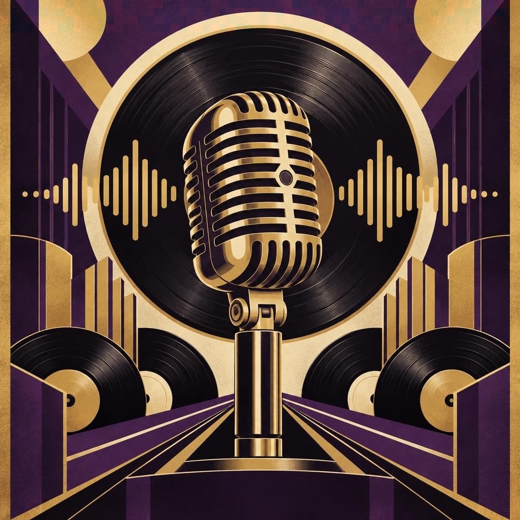Golden mic promo art
