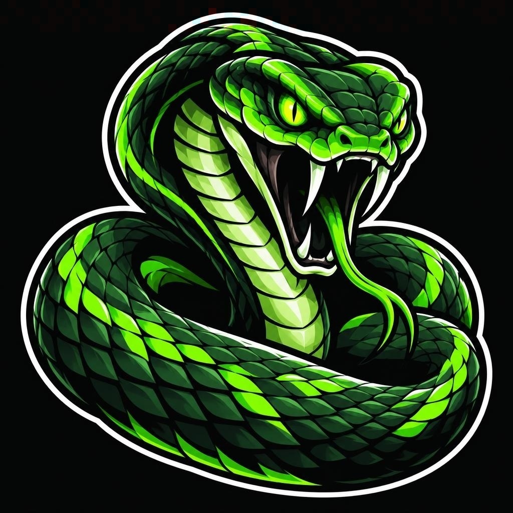 Viper strike mascot